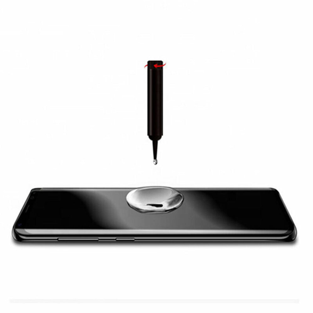 Lito Displayschutzfolie für Samsung Galaxy S23 Ultra S918, gehärtetes Glas, UV-Kleber, 3D