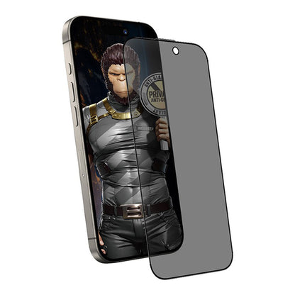 Matt Privacy Blueo Anti-Peep Displayschutzfolie für Apple iPhone 14 Pro, gehärtetes Glas, Vollkleber