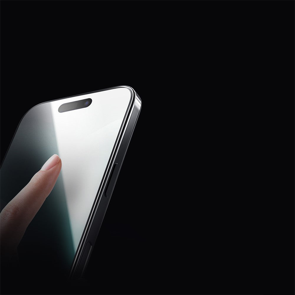 Nillkin CP+ Pro Displayschutzfolie mit Applikator für Apple iPhone 16 Pro Max, gehärtetes Glas, Vollkleber, schwarz