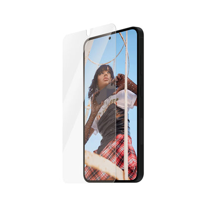 Schutzfolie PanzerGlass Safe. Ultra-Wide Fit EasyAligner für Samsung Galaxy S25 S931 / S24 S921, Gehärtetes Glas, Vollverklebung.