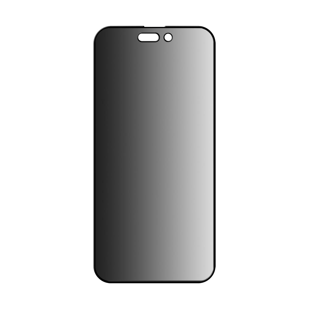 Privacy-Schutzfolie Anank 1X Reinforced 360 für Apple iPhone 15 Pro Max, Sicherheitsglas, Vollkleber, 2.5D