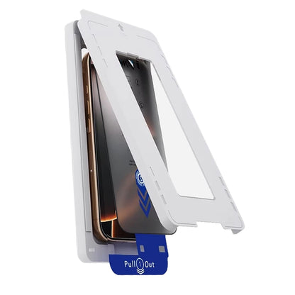 Privacy-Schutzfolie Anank 2X Verstärkt für Apple iPhone 15 Pro, Sicherheitsglas, Vollkleber, 2.5D