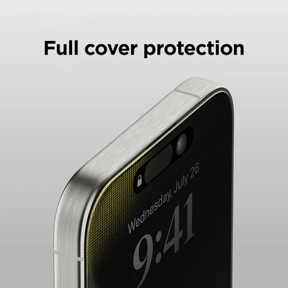 Anank 5X Reinforced 180 Privacy Screen Protector for Apple iPhone 17, Tempered Glass, Full Glue, 2.5D