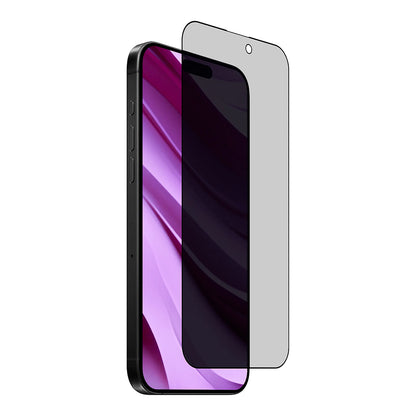 Anank 5X Reinforced Privacy Screen Protector Applicator for Apple iPhone 17, Tempered Glass, Full Glue, 2.5D