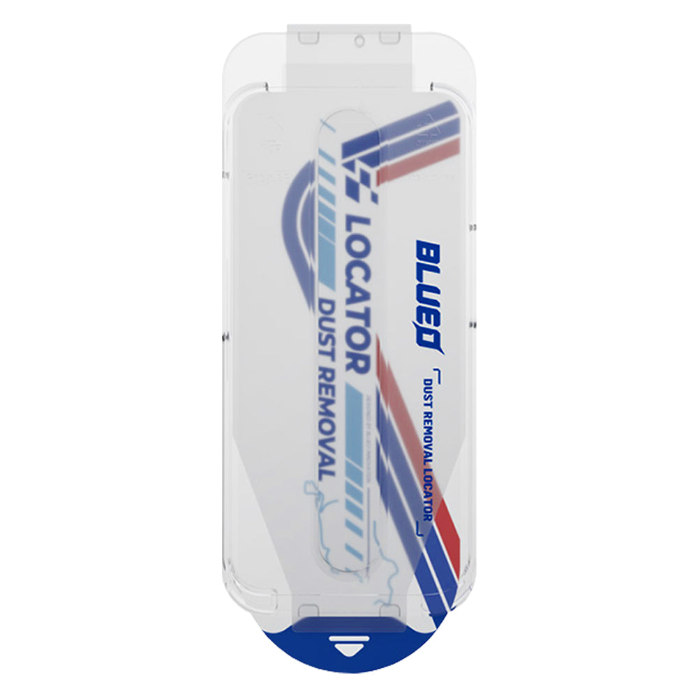 Privacy-Schutzfolie Blueo Anti-Peep Applicator Pro für Apple iPhone 16 / 15, gehärtetes Glas, Vollkleber