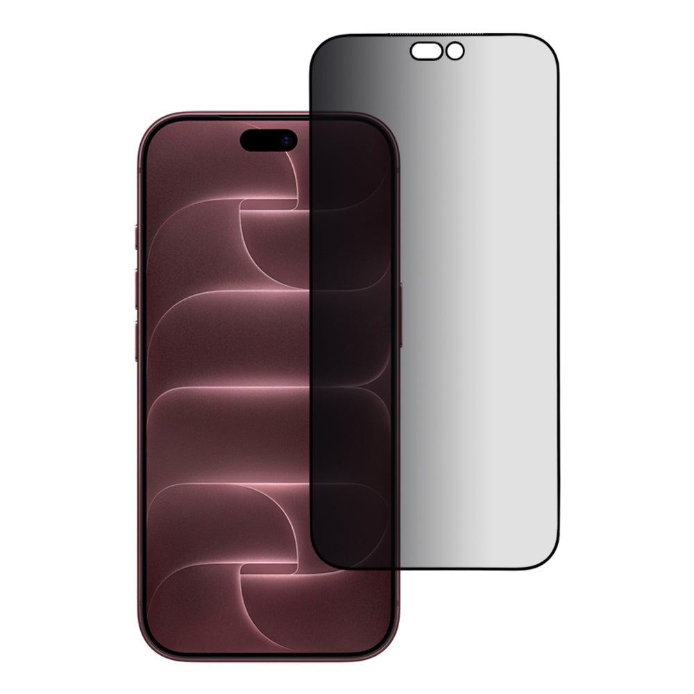 Blueo Anti-Peep-AR-Privacy-Displayschutzfolie für Apple iPhone 18 Pro Max, gehärtetes Glas, Full Glue, 3D