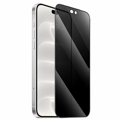 Blueo Anti-Peep Privacy Screen Protector for Apple iPhone 18 Pro, Tempered Glass, Full Glue, 5-Piece Set