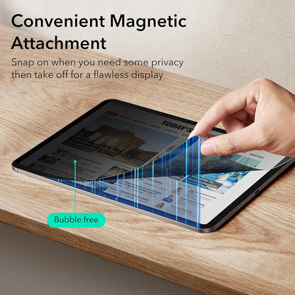 Schutzfolie Ecran Privacy ESR Magnetic für Apple iPad Pro 13 (2024), Kunststoff