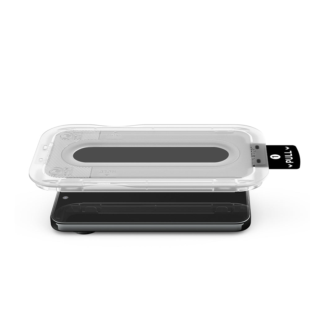 Privacy-Schutzfolie Spigen GlastR EZ FIT Pro für Google Pixel 11 Pro / 10 Pro, gehärtetes Glas, Vollkleber, 2 Stück Set AGL11481