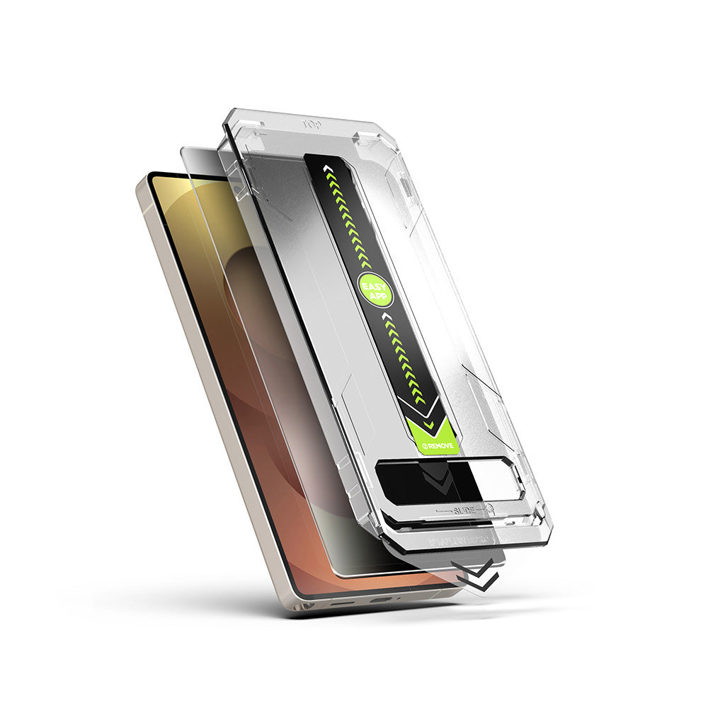 Schutzfolie Privacy Techsuit TitanGlass CrystalHD für Samsung Galaxy S26 Ultra S948, gehärtetes Glas, Vollkleber