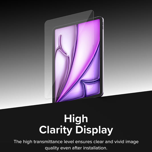 Ringke Easy Slide Displayschutzfolie für Apple iPad Air 13 (2026) / Pro 13 (2025), gehärtetes Glas, Full Glue
