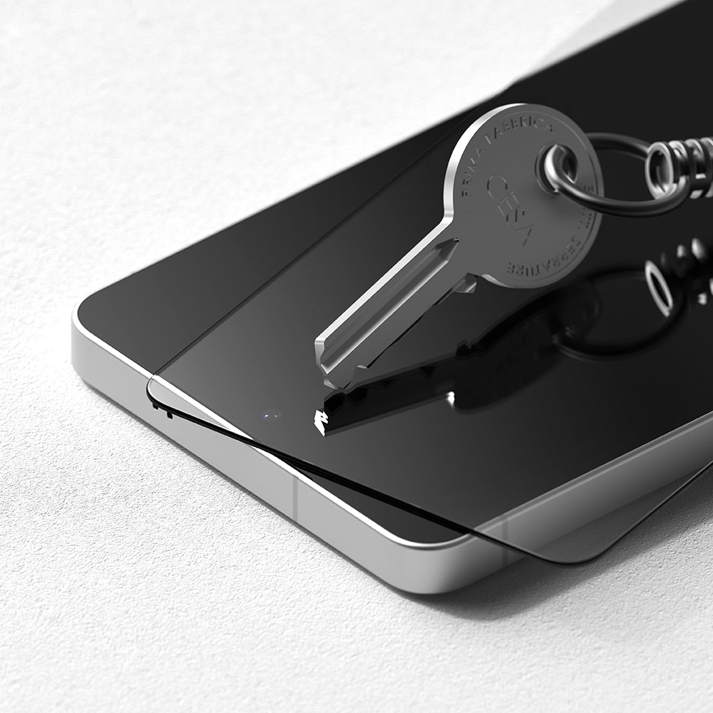 Schutzfolie Ringke Easy Slide für Samsung Galaxy S26 Ultra S948, gehärtetes Glas, Vollkleber, Set mit 2 Stück