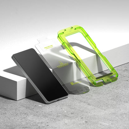 Schutzfolie Ringke Easy Slide für Samsung Galaxy S26 Ultra S948, gehärtetes Glas, Vollkleber, Set mit 2 Stück