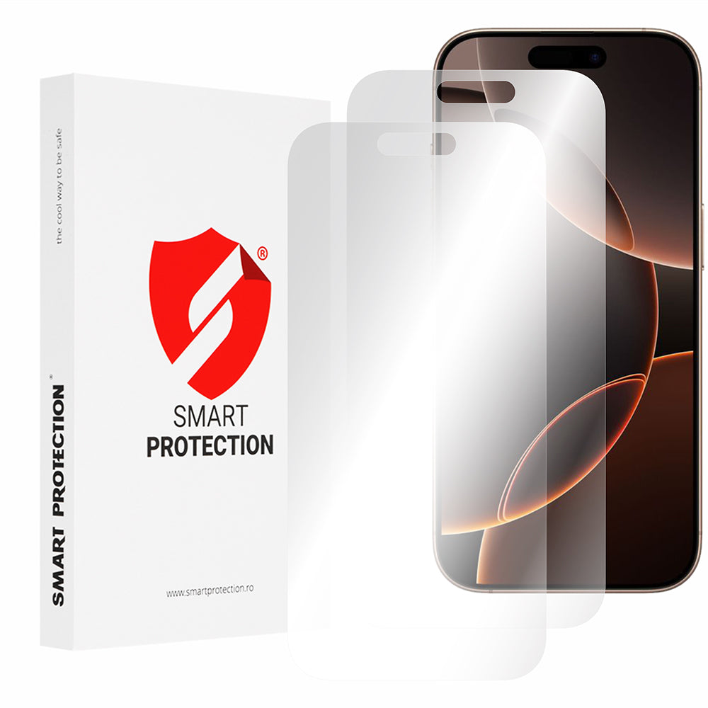 Smart Protection Premium Classic Displayschutzfolie für Apple iPhone 16 Pro Max, Kunststoff, 2 Stück Set