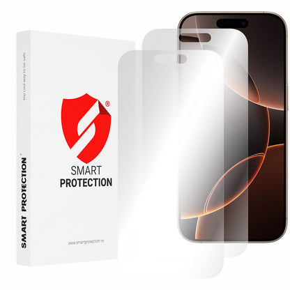 Smart Protection Premium Classic Displayschutzfolie für Apple iPhone 16 Pro Max, Kunststoff, 2 Stück Set