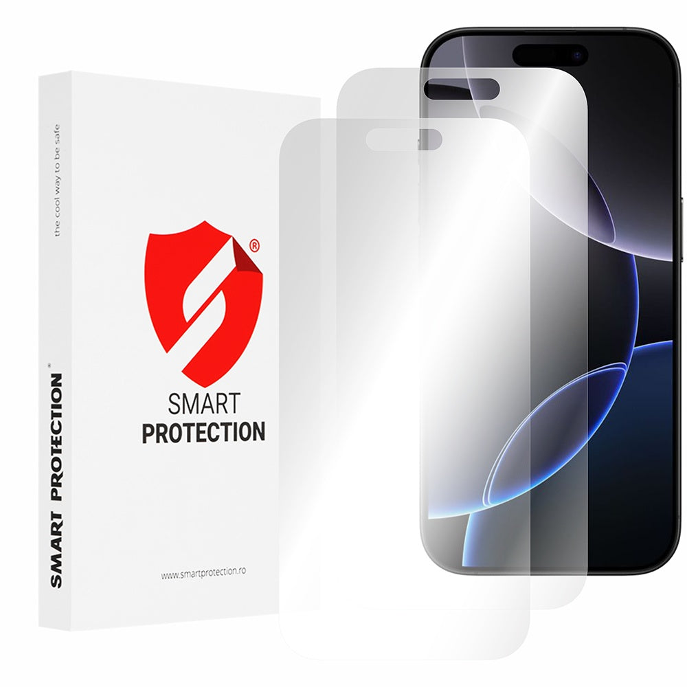 Smart Protection Premium Classic Displayschutzfolie für Apple iPhone 16 Pro, Kunststoff, 2 Stück Set