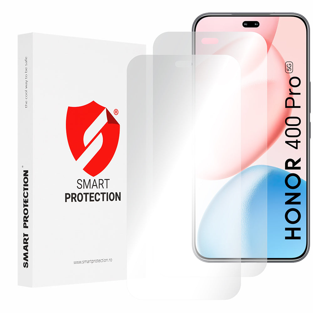 Smart Protection Premium Classic Displayschutzfolie für Honor 400 Pro, Kunststoff, 2 Stück Set