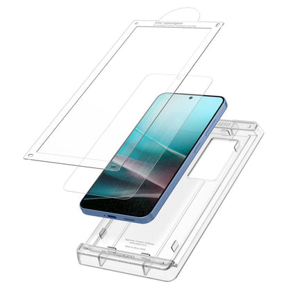 Schutzfolie Spigen Elite Shield EZ FIT HD für Samsung Galaxy S25 S931, Kunststoff AFL09091