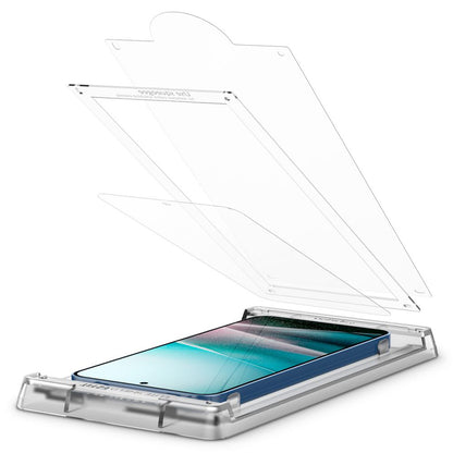 Schutzfolie Spigen Elite Shield EZ FIT HD für Samsung Galaxy S25 S931, Kunststoff AFL09091