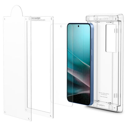 Schutzfolie Spigen Elite Shield EZ FIT HD für Samsung Galaxy S25 S931, Kunststoff AFL09091
