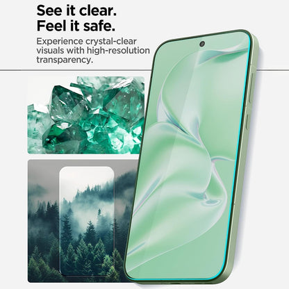Spigen GlastR AlignMaster S Displayschutzfolie für OnePlus 15R, gehärtetes Glas, Full Glue, 2er Set AGL11398