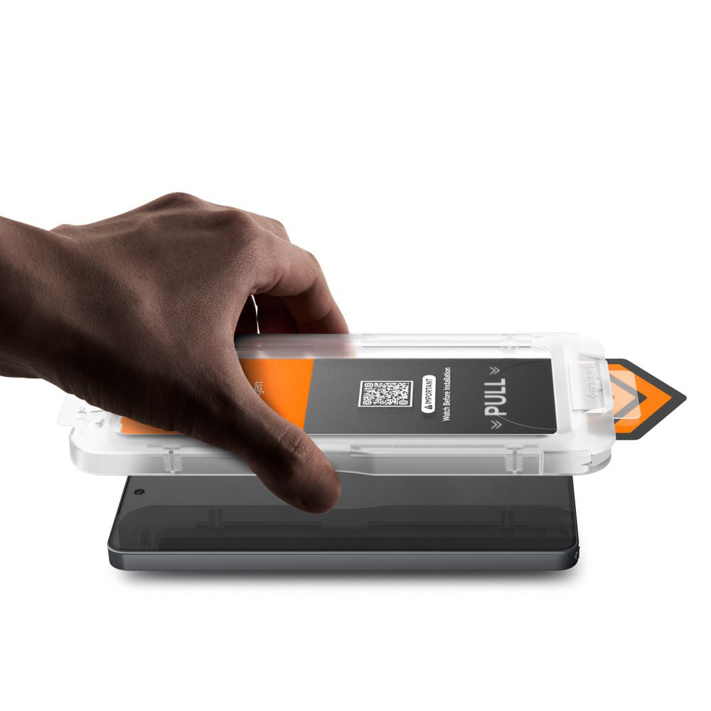 Schutzfolie Spigen GlastR EZ FIT Pro HD für Samsung Galaxy S26 Plus S947, Gehärtetes Glas, Vollkleber AGL11086