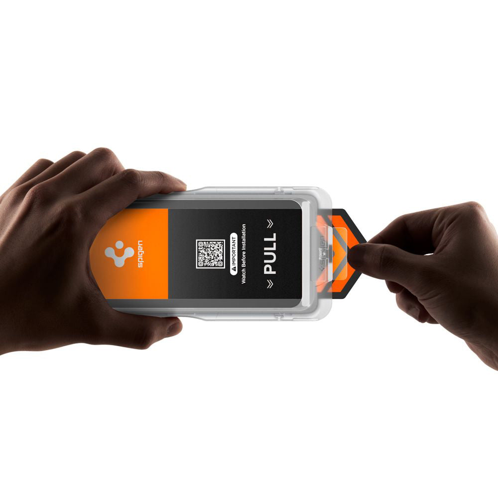 Schutzfolie Spigen GlastR EZ FIT Pro HD für Samsung Galaxy S26 Ultra S948, gehärtetes Glas, Full Glue AGL11074