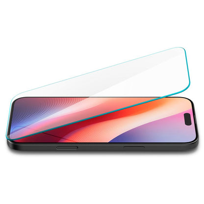 Spigen GlastR Slim Screen Protector for Apple iPhone 16 Pro Max, Tempered Glass, Full Glue