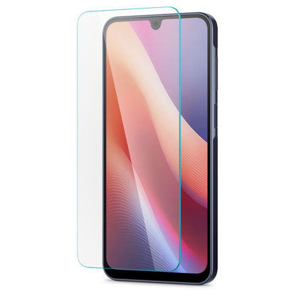 Schutzfolie Spigen GlastR Slim für Samsung Galaxy A26 A266 / A16 5G A166 / A16 4G A165, Gehärtetes Glas, Vollverklebung, Set mit 2 Stück