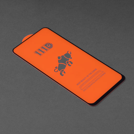Techsuit Displayschutzfolie für Honor 90 Lite, gehärtetes Glas, Full Glue, 111D, Schwarz