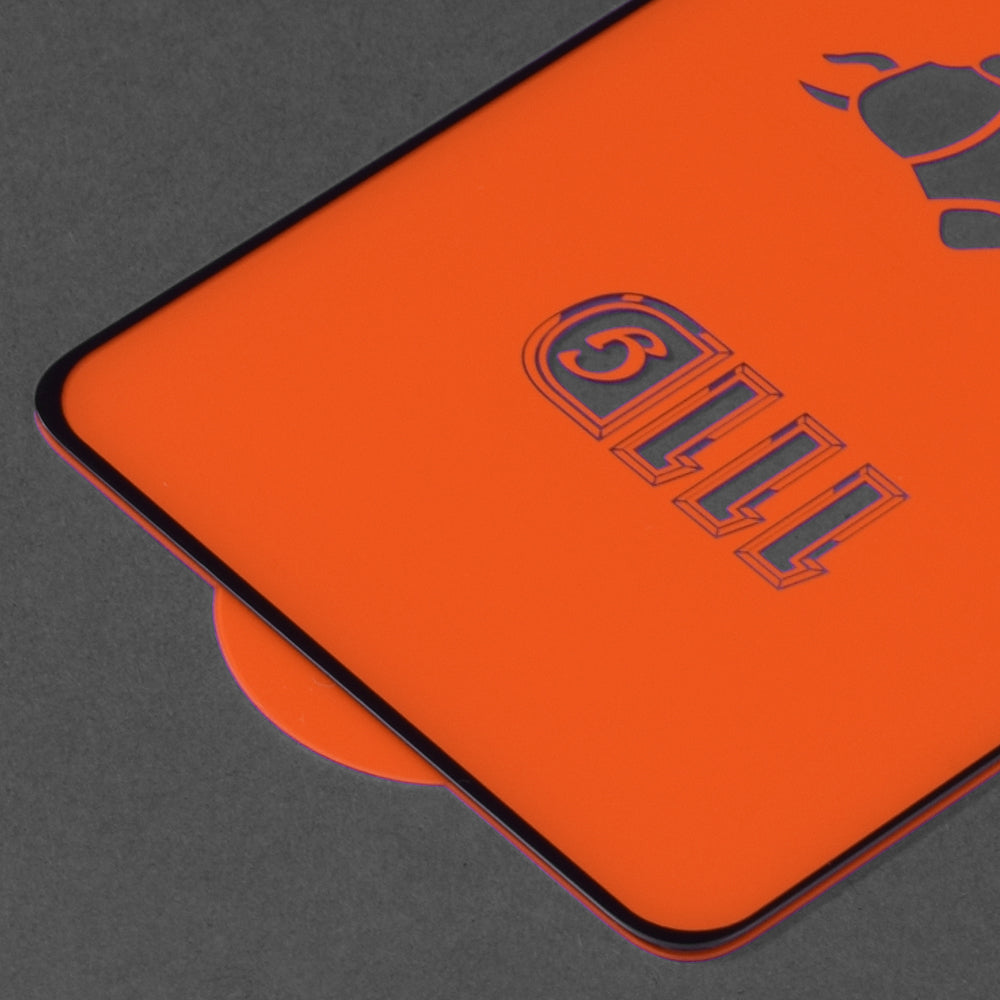 Techsuit Displayschutzfolie für Huawei P smart 2021, gehärtetes Glas, Full Glue, 111D, Schwarz