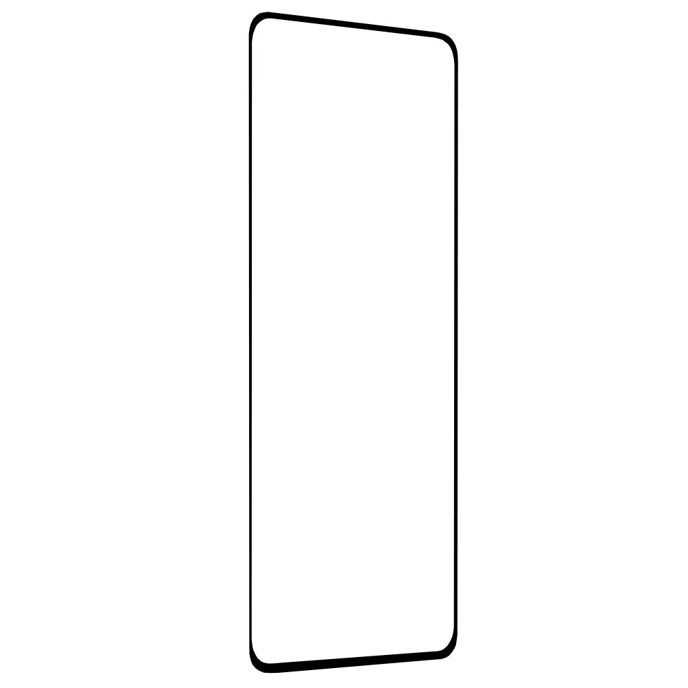 Techsuit Displayschutzfolie für Huawei P smart 2021, gehärtetes Glas, Full Glue, 111D, Schwarz