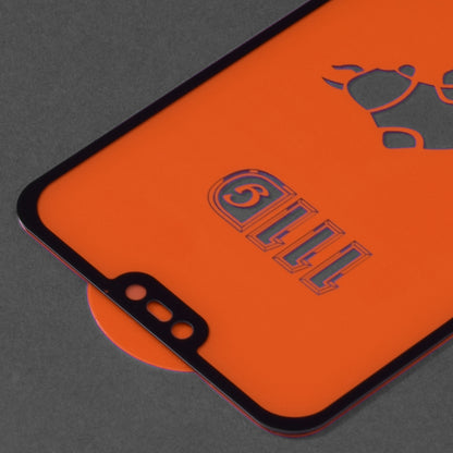 Techsuit Displayschutzfolie für Huawei P20 Lite, gehärtetes Glas, Full Glue, 111D, Schwarz
