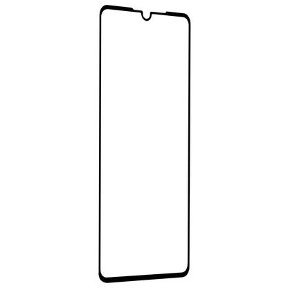 Techsuit Displayschutzfolie für Huawei P30, gehärtetes Glas, Full Glue, 111D, Schwarz