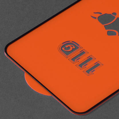 Techsuit Displayschutzfolie für Huawei P40 lite 4G / P20 lite (2019), gehärtetes Glas, Full Glue, 111D, Schwarz
