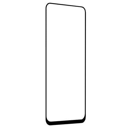 Techsuit Displayschutzfolie für Huawei P40 lite 4G / P20 lite (2019), gehärtetes Glas, Full Glue, 111D, Schwarz