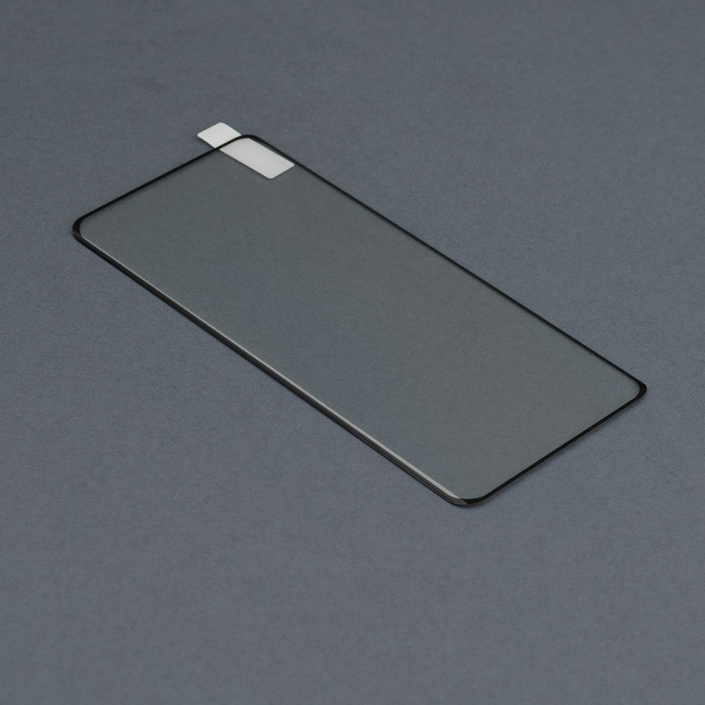 Techsuit Displayschutzfolie für Motorola Edge (2023) / Edge 40, gehärtetes Glas, Full Glue, 111D, Schwarz