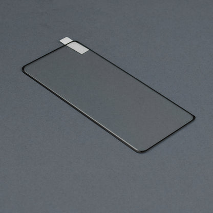Techsuit Displayschutzfolie für Motorola Edge (2023) / Edge 40, gehärtetes Glas, Full Glue, 111D, Schwarz