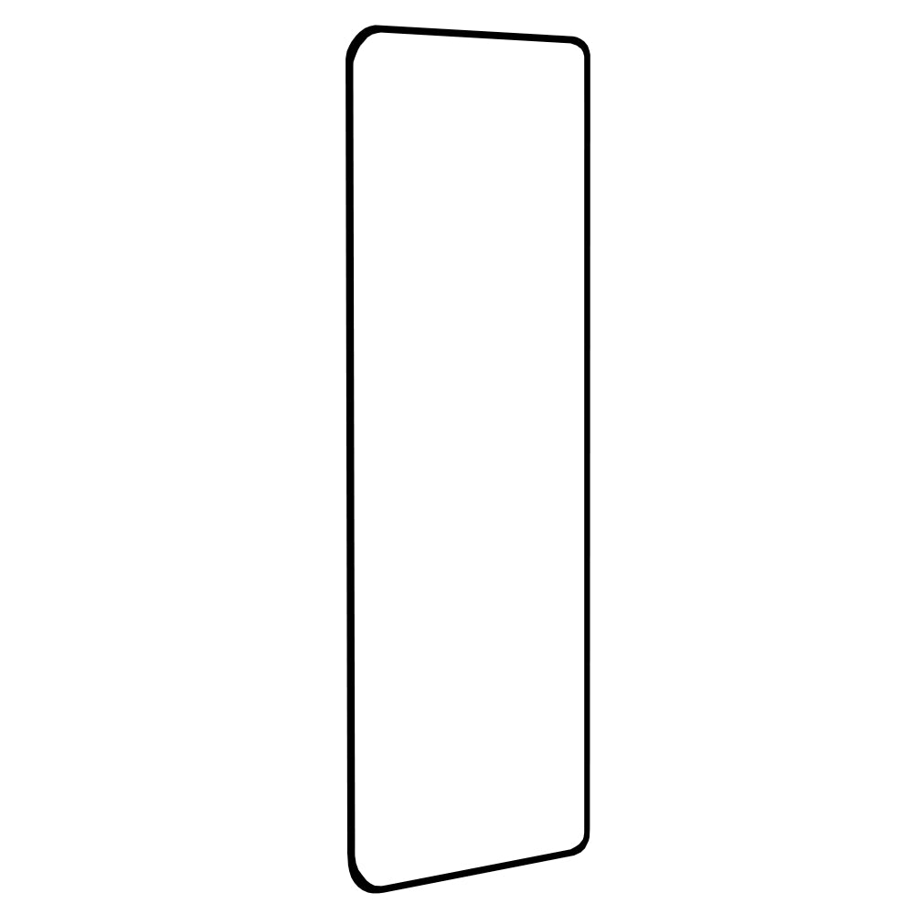 Techsuit Displayschutzfolie für Motorola Edge (2023) / Edge 40, gehärtetes Glas, Full Glue, 111D, Schwarz