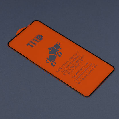 Techsuit Displayschutzfolie für Motorola Moto G62 5G / G31 / G41 / G71 5G, gehärtetes Glas, Full Glue, 111D, Schwarz
