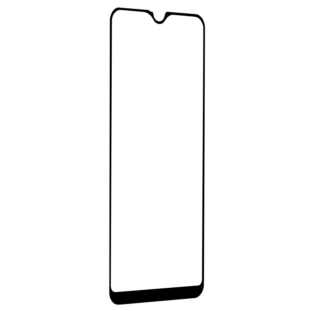 Techsuit Displayschutzfolie für Samsung Galaxy A10e A102 / A20e A202, gehärtetes Glas, Full Glue, 111D, Schwarz