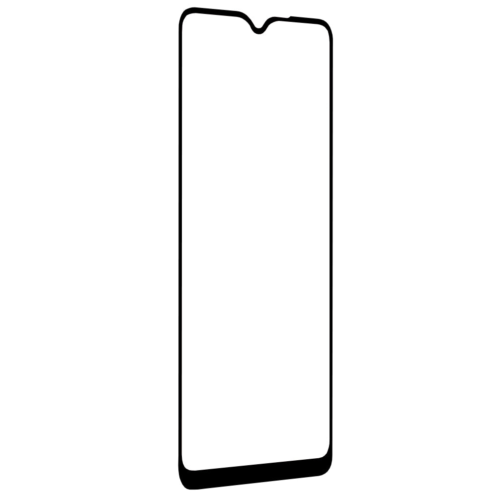 Techsuit Displayschutzfolie für Samsung Galaxy A20s A207, gehärtetes Glas, Full Glue, 111D, Schwarz