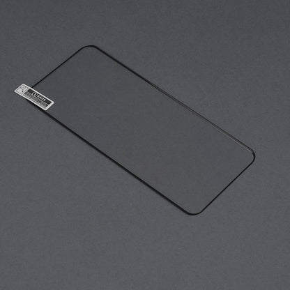 Techsuit Displayschutzfolie für Samsung Galaxy S21 Ultra 5G G998, gehärtetes Glas, Full Glue, 111D, Schwarz