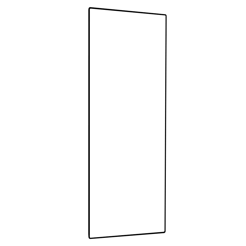 Techsuit Displayschutzfolie für Samsung Galaxy S24 Ultra S928, gehärtetes Glas, Full Glue, 111D, Schwarz