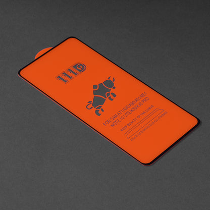 Techsuit Screen Protector Film for Xiaomi Poco F3 / Mi 11i, Tempered Glass, Full Glue, 111D, Black