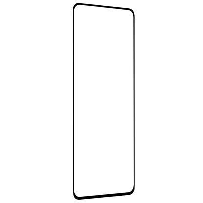 Techsuit Displayschutzfolie für Xiaomi Poco X3 Pro / X3 NFC / X3, gehärtetes Glas, Full Glue, 111D, Schwarz