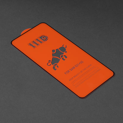 Techsuit Displayschutzfolie für Xiaomi Poco X6 / Redmi Note 13 Pro 5G, gehärtetes Glas, Full Glue, 111D, Schwarz