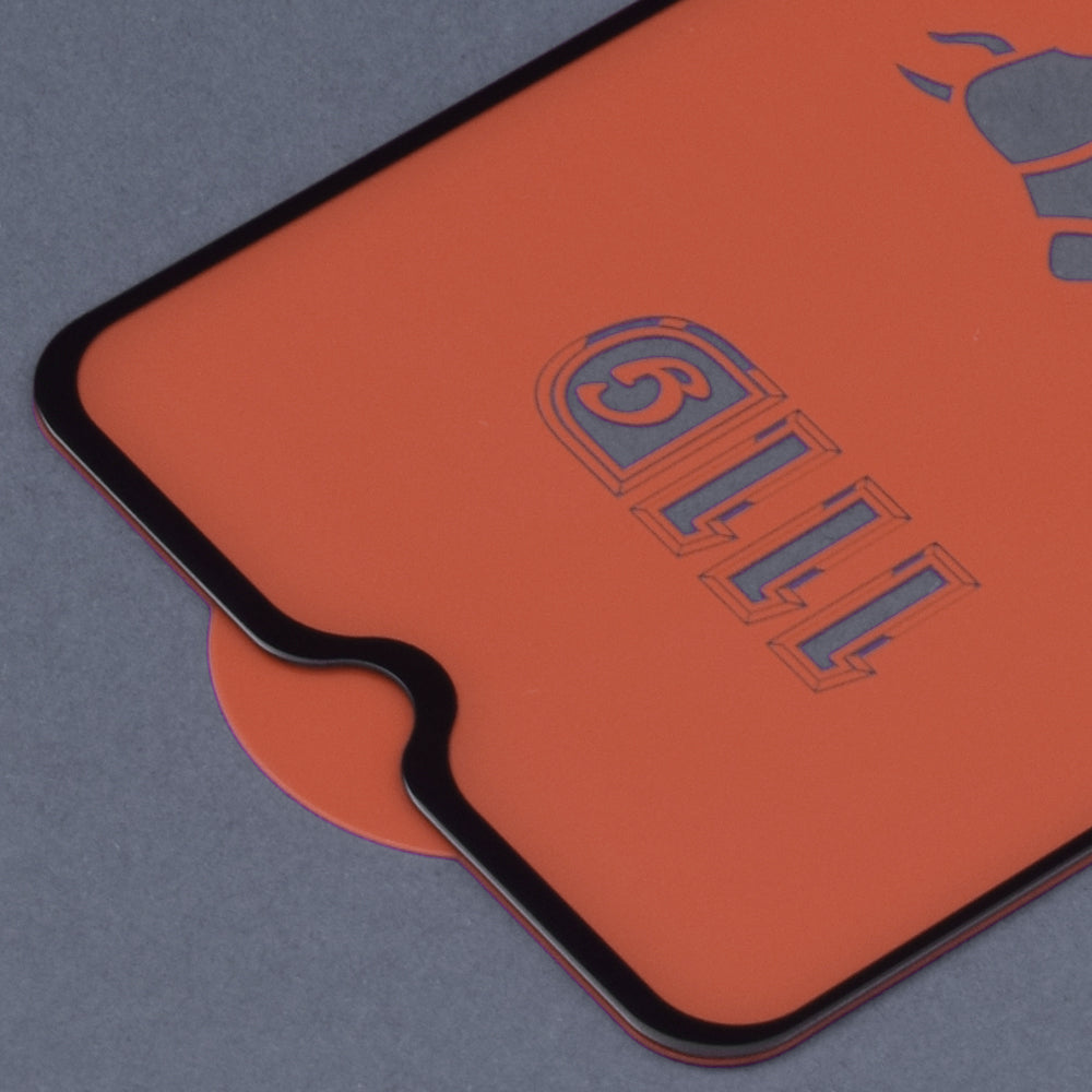 Techsuit Displayschutzfolie für Xiaomi Redmi 8A / 8, gehärtetes Glas, Full Glue, 111D, Schwarz