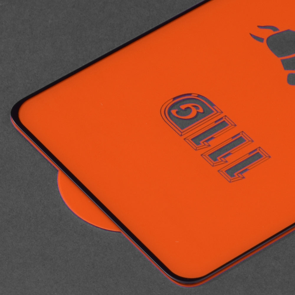 Techsuit Displayschutzfolie für Xiaomi Redmi Note 12 4G / Poco X5 / Note 12 5G, gehärtetes Glas, Full Glue, 111D, Schwarz