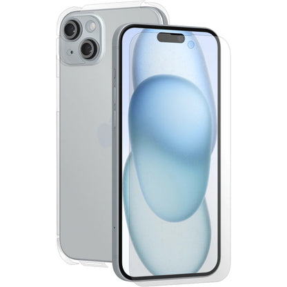 Alien Surface Front and Back Protective Film for Apple iPhone 15 Plus, Silicone